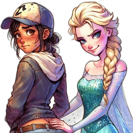 comic book art, watercolor, fantasy art, concept art transparent PNG cut-out