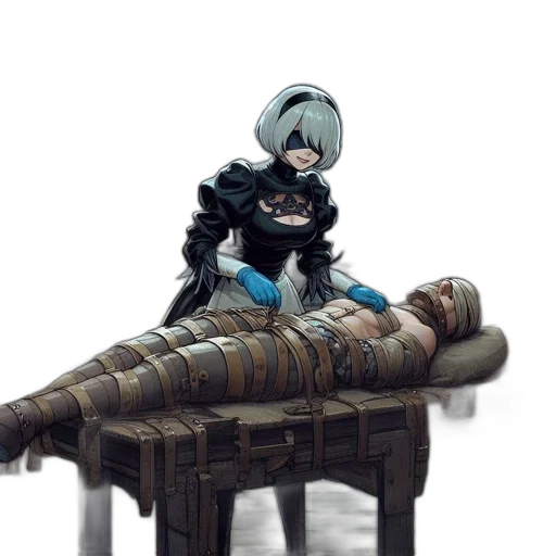 robot, furniture, weapon, staff transparent PNG cut-out