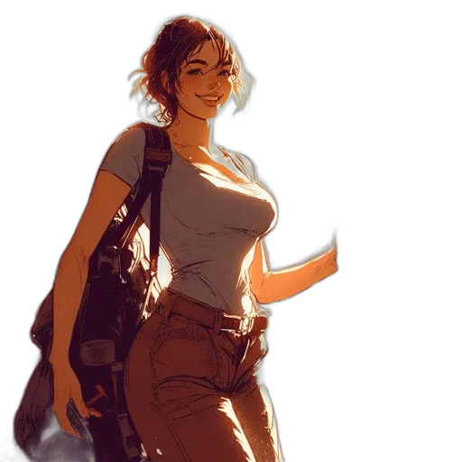 weapon, dress, staff, concept art transparent PNG cut-out