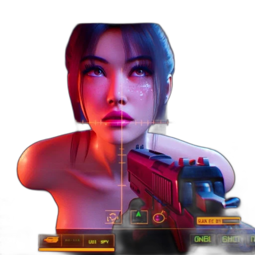robot, face, weapon, mask transparent PNG cut-out