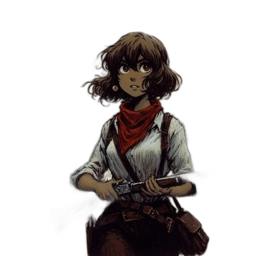 staff, weapon, jacket, face transparent PNG cut-out