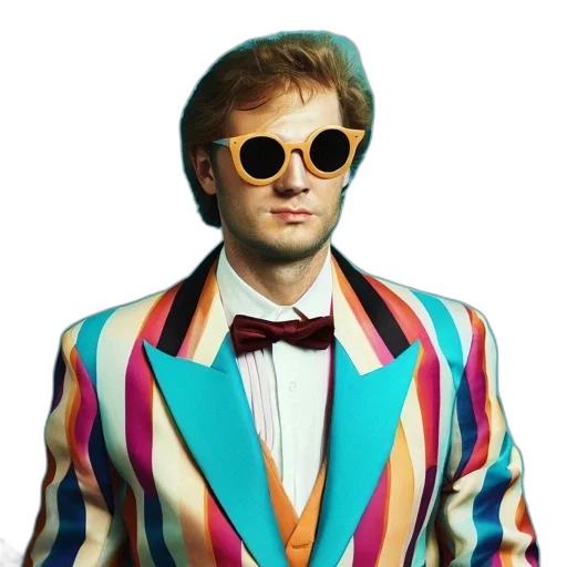 jacket, staff, face, animal transparent PNG cut-out