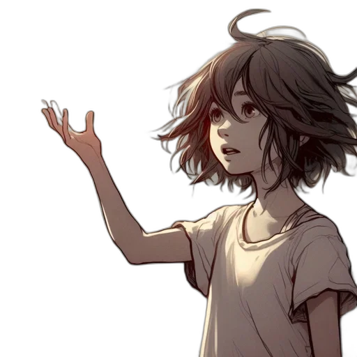 hair, creature, face, mask transparent PNG cut-out
