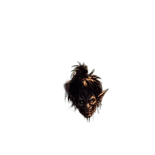hair, mask, face, crown transparent PNG cut-out