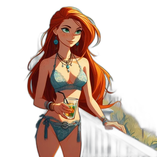 concept art, fantasy art, comic book art, pixel art transparent PNG cut-out
