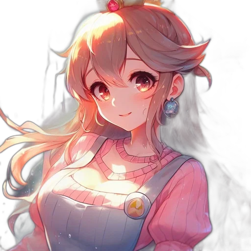 dress, staff, crown, robot transparent PNG cut-out