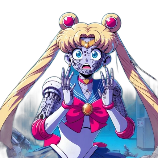 staff, mask, robot, concept art transparent PNG cut-out