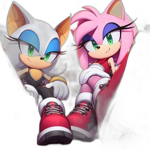 concept art, 3d render, pixel art, vaporwave transparent PNG cut-out