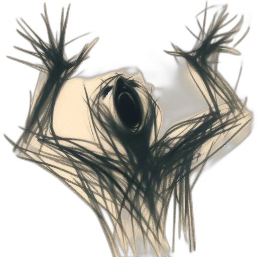 mask, hair, creature, robot transparent PNG cut-out