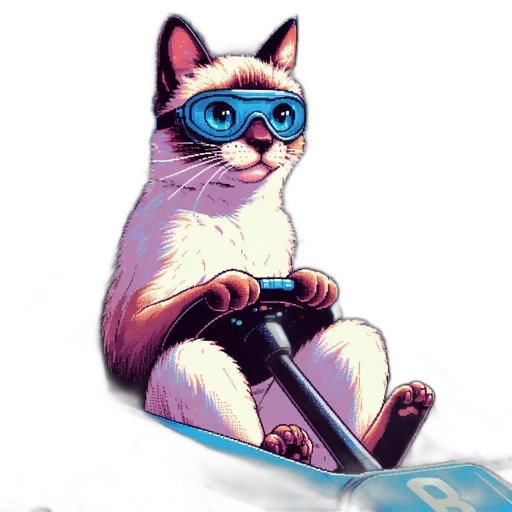 staff, sword, animal, robot transparent PNG cut-out