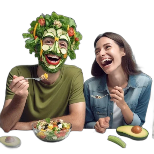 mask, food, face, creature transparent PNG cut-out
