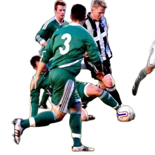 soccer, player, wearing, number transparent PNG cut-out