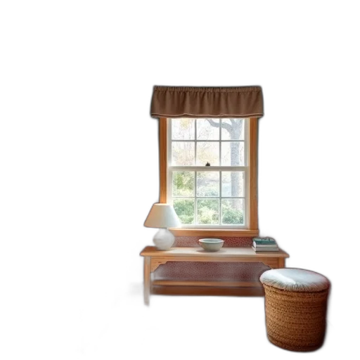 furniture, 3d render, photorealistic, concept art transparent PNG cut-out