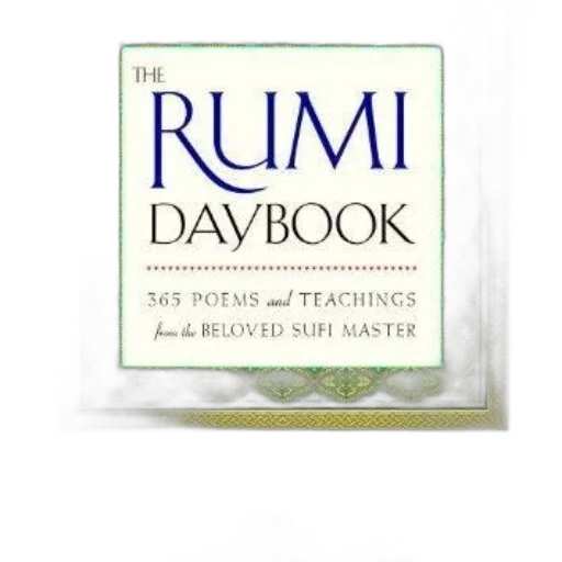 rumi, daybook, 365, poems transparent PNG cut-out