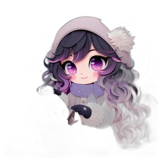 hat, creature, staff, face transparent PNG cut-out