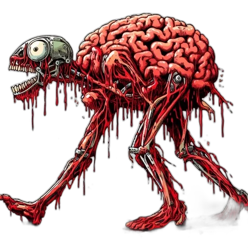creature, animal, concept art, comic book art transparent PNG cut-out