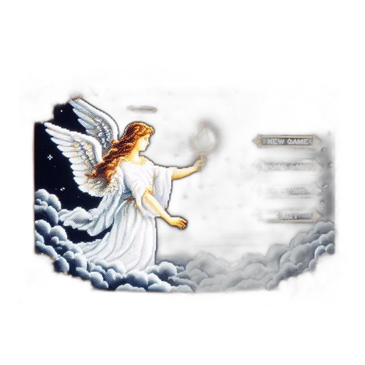 fantasy art, concept art, pixel art, watercolor transparent PNG cut-out