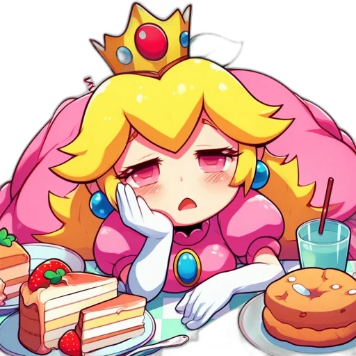 crown, food, staff, face transparent PNG cut-out