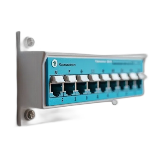 wall, mounted, port, fiber transparent PNG cut-out