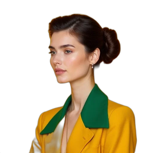 jacket, staff, dress, jewelry transparent PNG cut-out