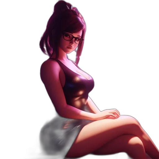 dress, robot, weapon, concept art transparent PNG cut-out