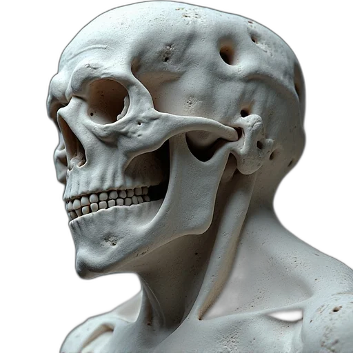 face, mask, robot, creature transparent PNG cut-out