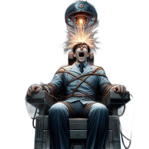 staff, crown, robot, face transparent PNG cut-out
