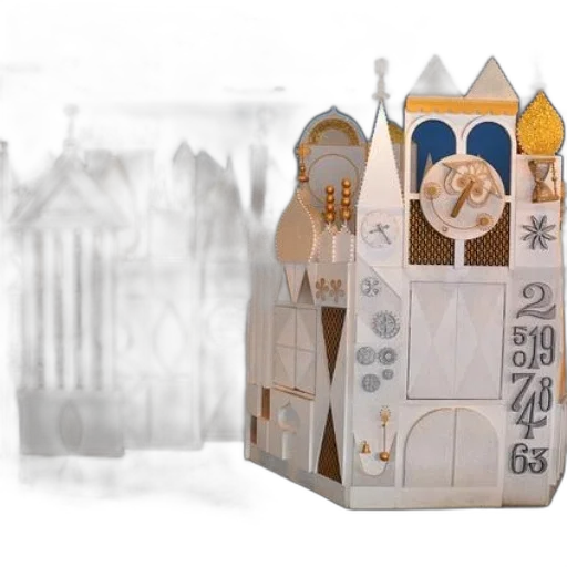 concept art, 3d render, whimsical, geometrically transparent PNG cut-out