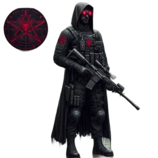 weapon, mask, staff, concept art transparent PNG cut-out