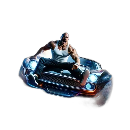 car, robot, weapon, concept art transparent PNG cut-out