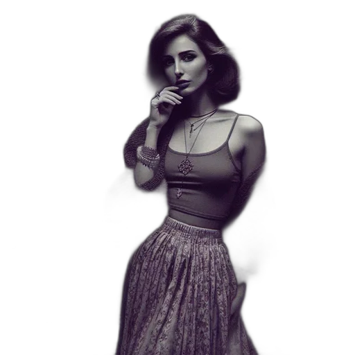 dress, photorealistic, pencil sketch, cartoon transparent PNG cut-out