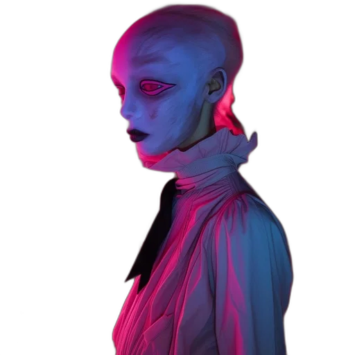 mask, face, jacket, robot transparent PNG cut-out