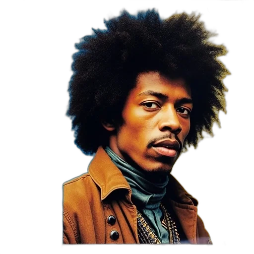 face, jacket, hair, staff transparent PNG cut-out