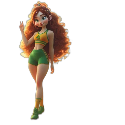 dress, 3d render, concept art, cartoon transparent PNG cut-out
