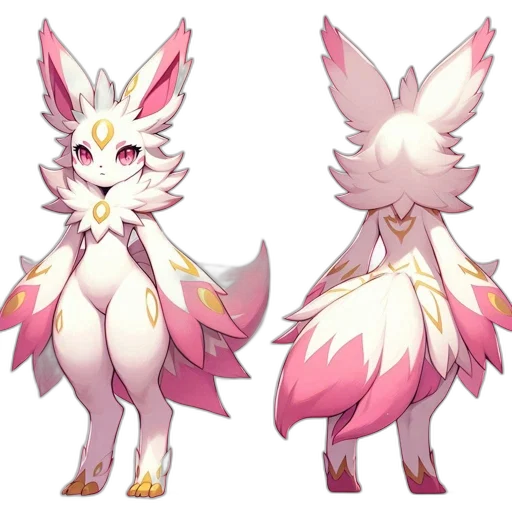 creature, concept art, fantasy art, pixel art transparent PNG cut-out