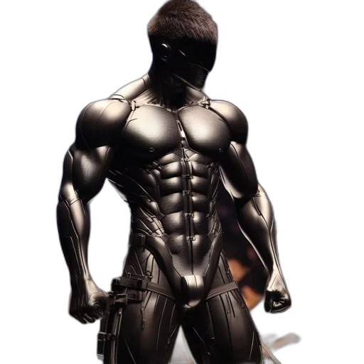 robot, weapon, comic book art, concept art transparent PNG cut-out