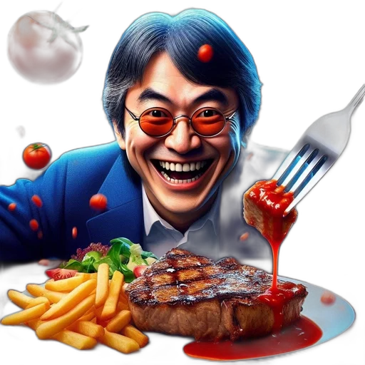 food, face, pixel art, concept art transparent PNG cut-out