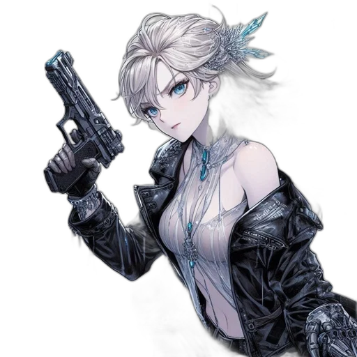 weapon, staff, concept art, cyberpunk transparent PNG cut-out