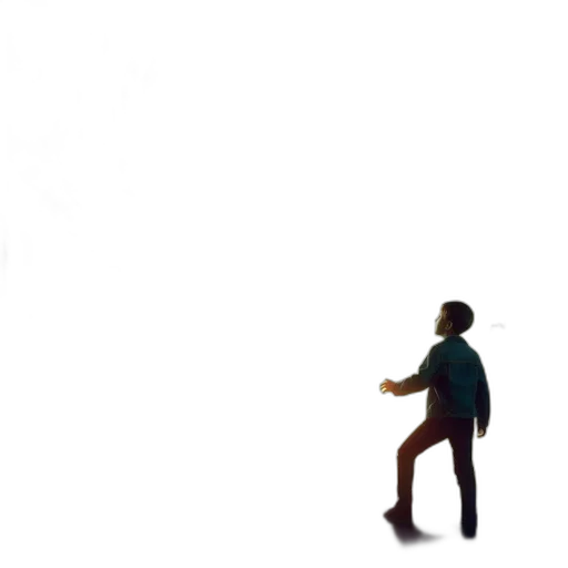 staff, robot, jacket, umbrella transparent PNG cut-out