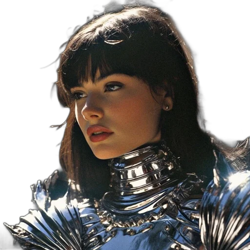 robot, face, comic book art, concept art transparent PNG cut-out