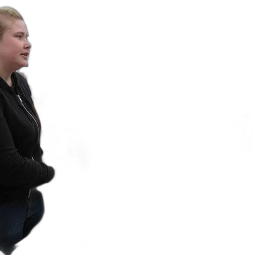 jacket, face, dress, staff transparent PNG cut-out