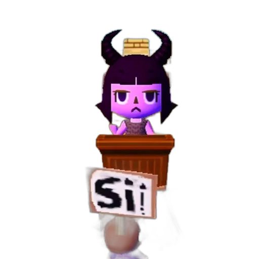 furniture, staff, creature, hat transparent PNG cut-out