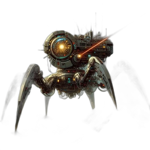 robot, creature, weapon, dragon transparent PNG cut-out
