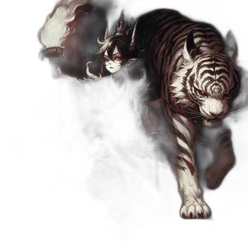 animal, creature, fantasy art, concept art transparent PNG cut-out