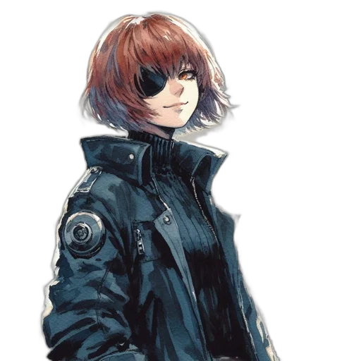 jacket, face, robot, mask transparent PNG cut-out