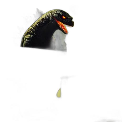 animal, creature, dragon, face transparent PNG cut-out