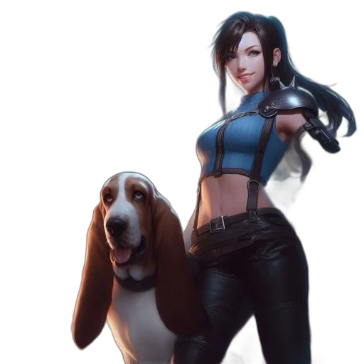 animal, staff, concept art, fantasy art transparent PNG cut-out