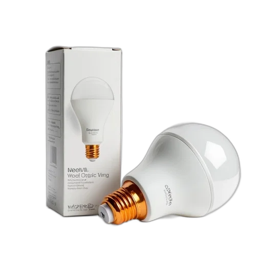 modern, led, light, bulb transparent PNG cut-out