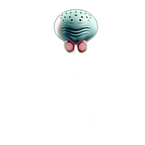 creature, mask, umbrella, robot transparent PNG cut-out