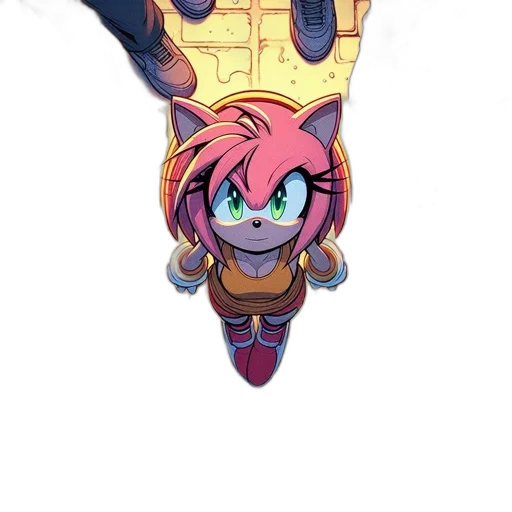jacket, weapon, staff, crown transparent PNG cut-out